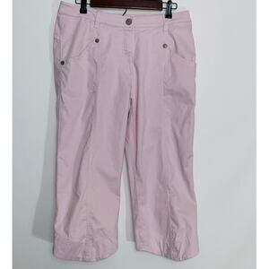 Vintage Blue Willi's Pink Capri Pants - Women's Size‎ 42 (10 US) - With Stretch